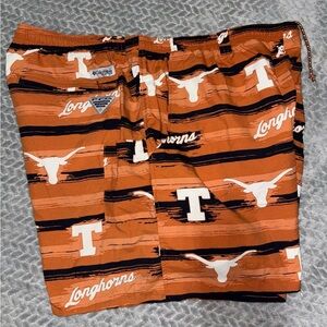 Columbia PFG Backcast II x Texas Longhorns Swim Fishing Shorts